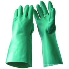 NMSAFETY 13 MIL guantes de nitrilo de color verde para el hogar